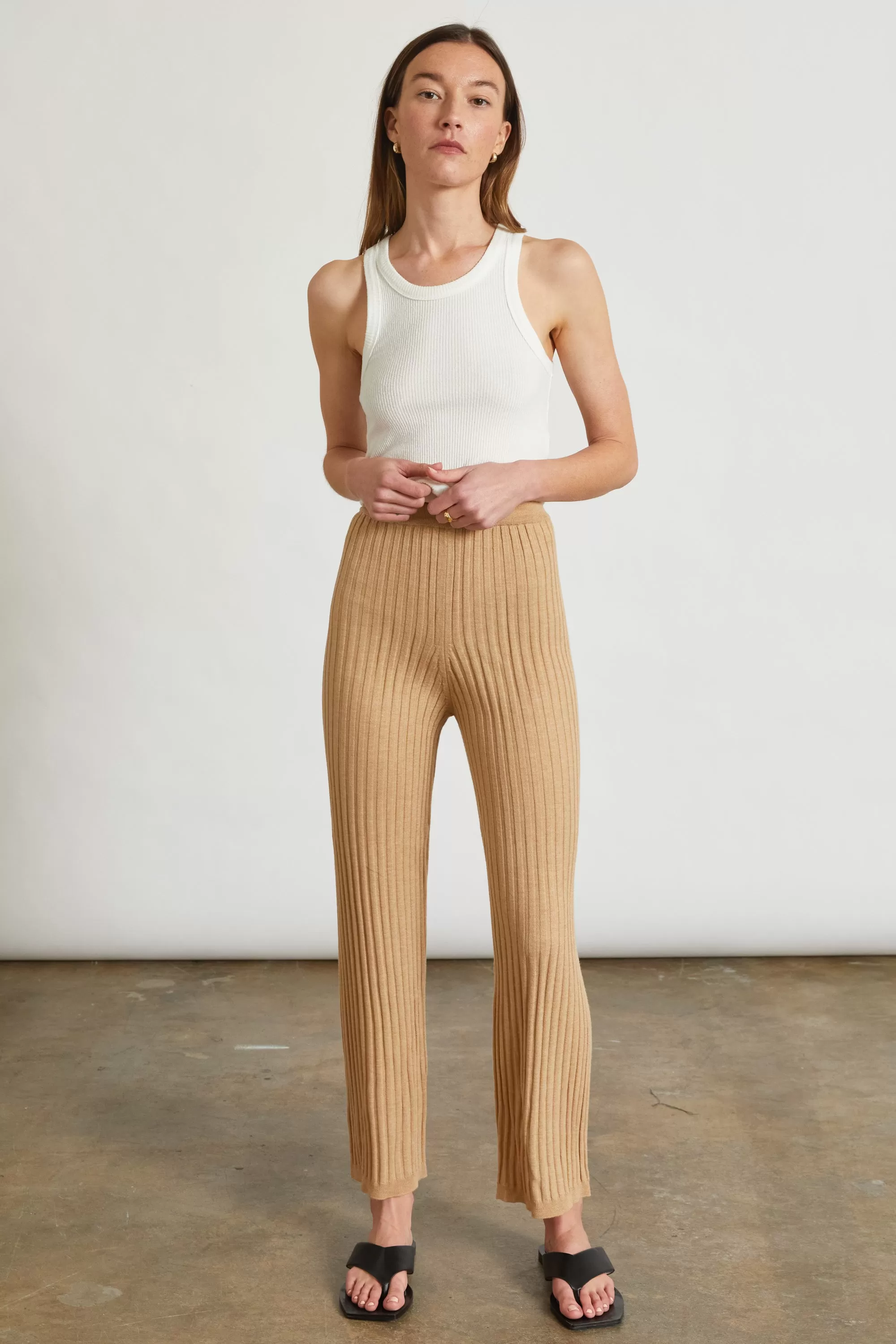 Ribbed Knit Pants