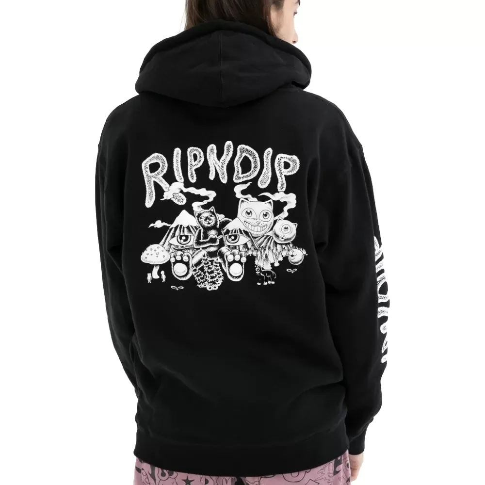 RIPNDIP DARK TWISTED HOODIE-BLACK