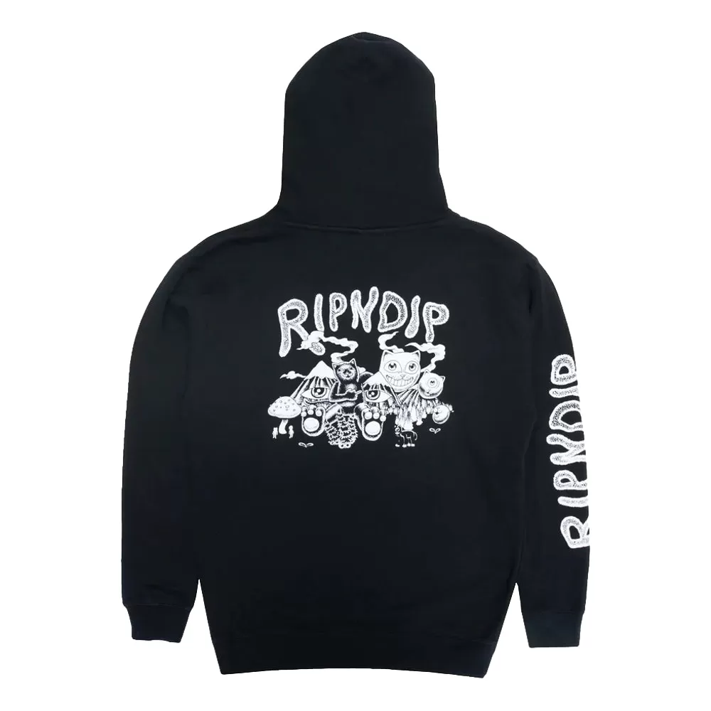 RIPNDIP DARK TWISTED HOODIE-BLACK