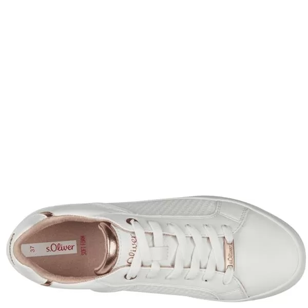 S Oliver Trainer White