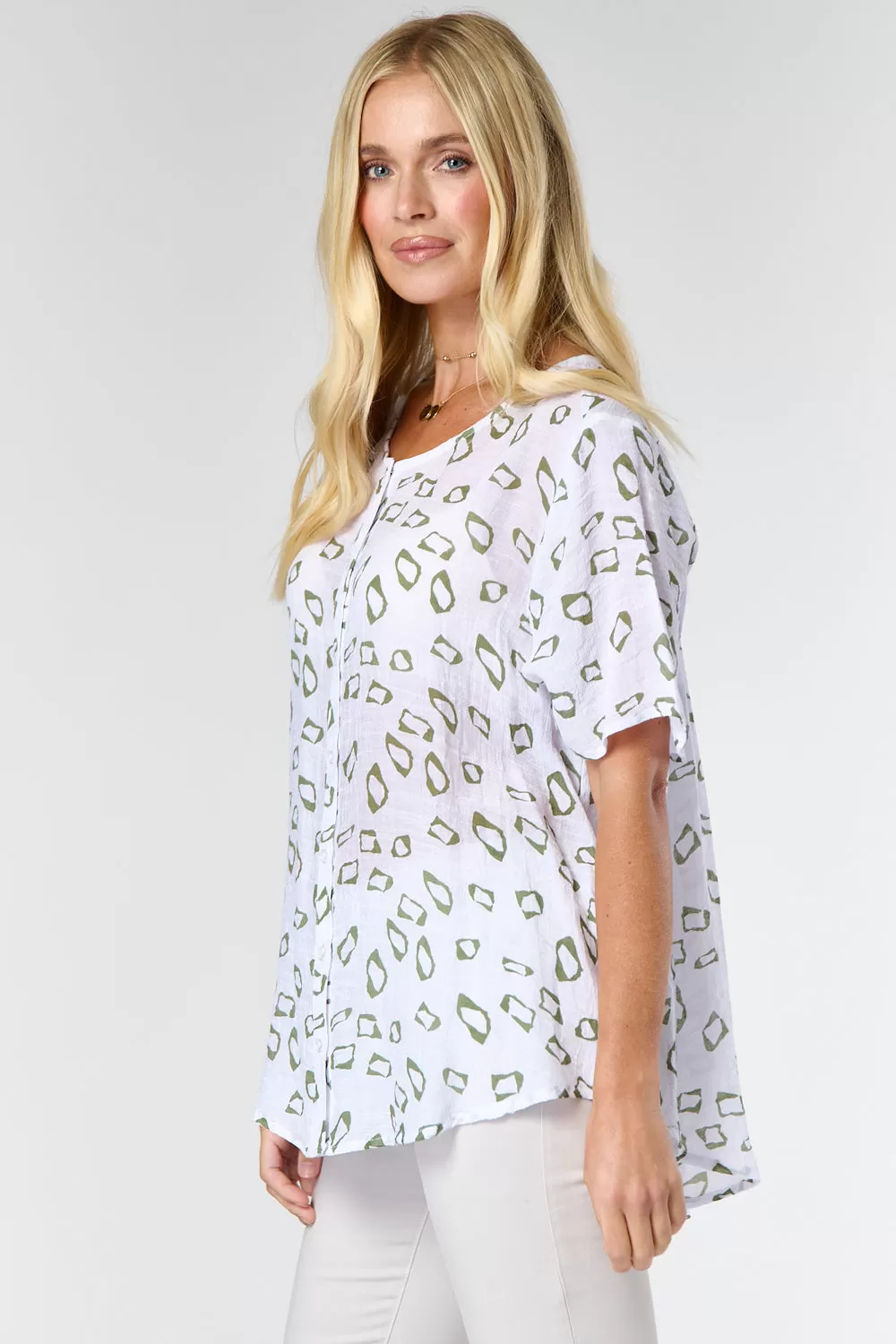 Saloos Angel Sleeve Swing Shirt