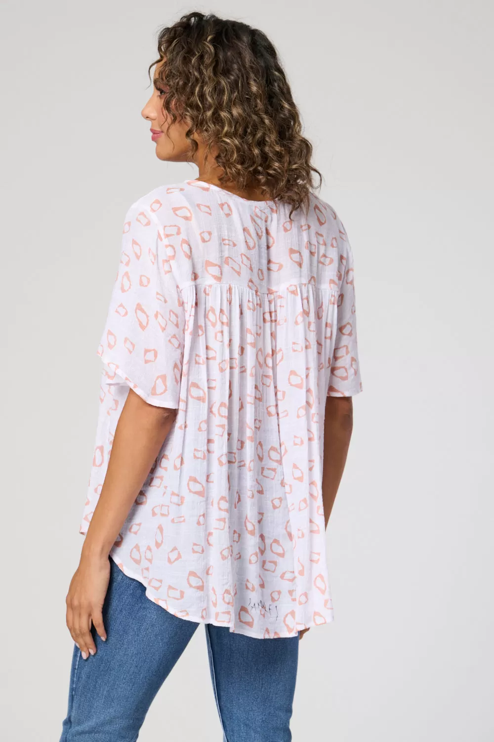 Saloos Angel Sleeve Swing Shirt