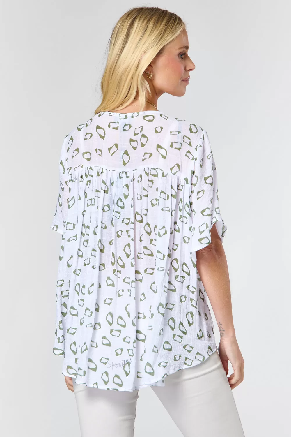 Saloos Angel Sleeve Swing Shirt