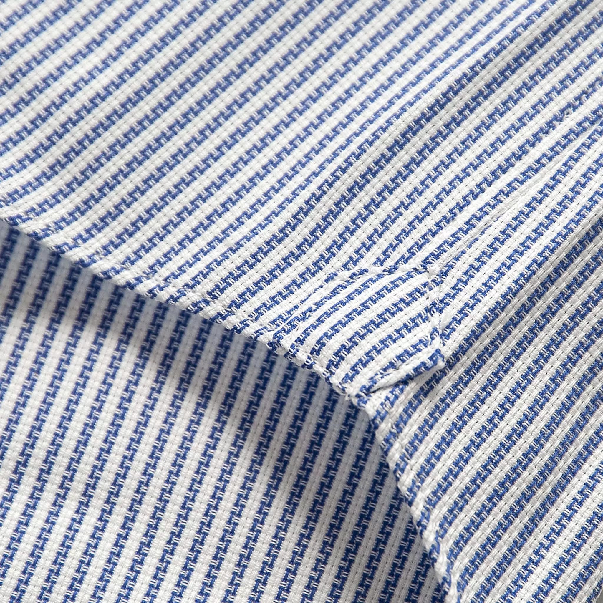 Sandre shirt sporting Open stripe (ocean blue)