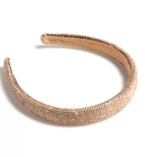 Shiraleah Rhinestone Headband - Gold