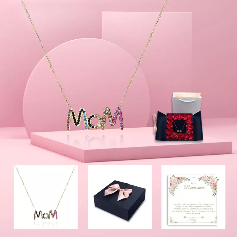 Siciry To Bonus Mom-Color Diamond Mom-16 Rose Box (White)