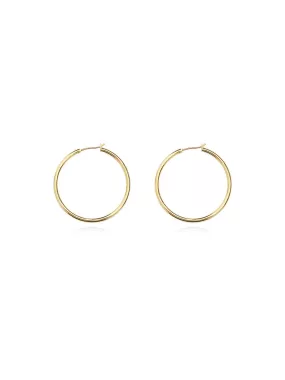 Simple Circle Earrings