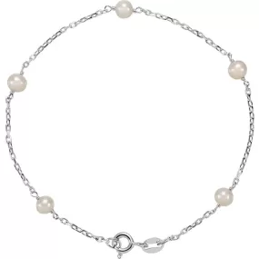 Station Pearl Bracelet