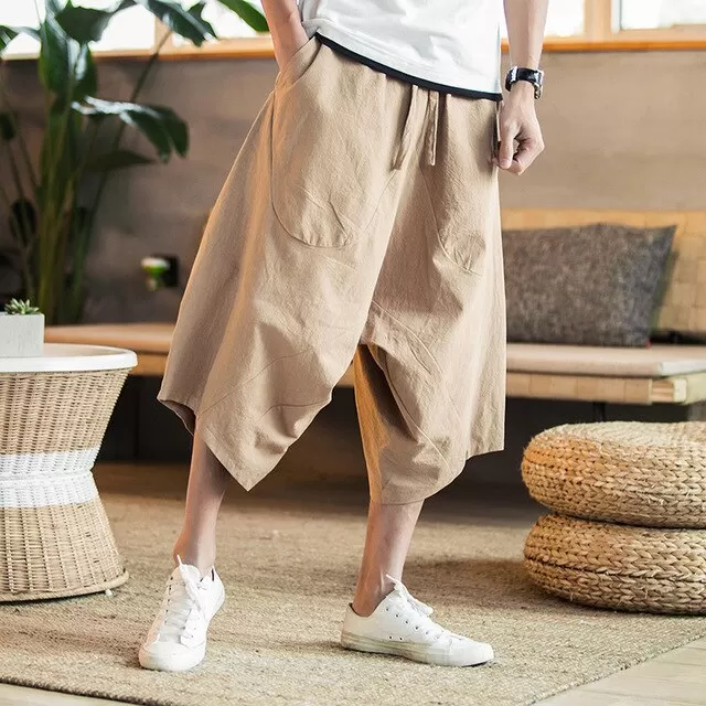 Summer 19' New style irregular hem baggy shorts