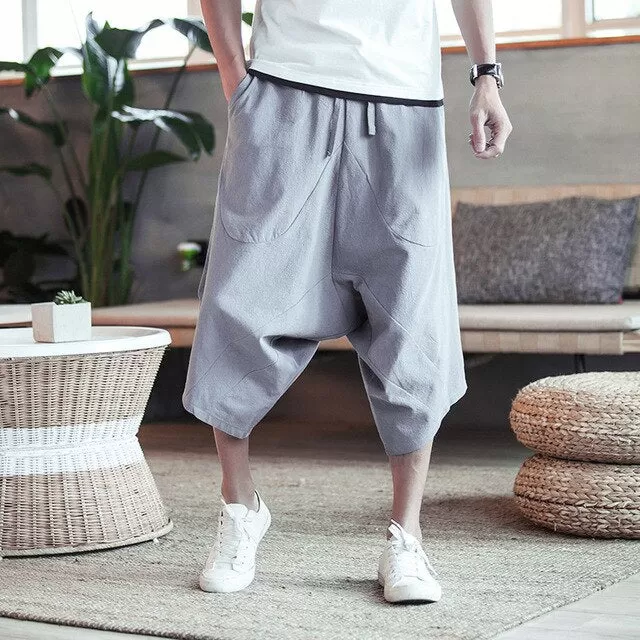 Summer 19' New style irregular hem baggy shorts