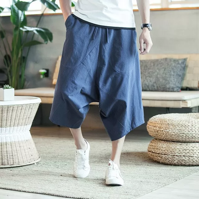 Summer 19' New style irregular hem baggy shorts