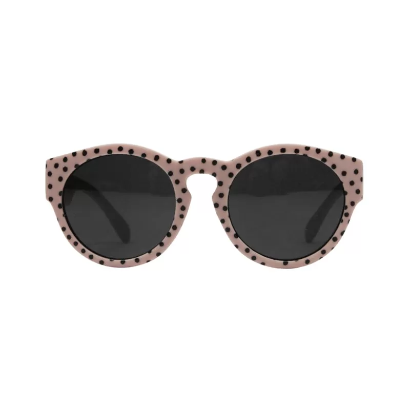 Sunglases dirty pink dots - junior