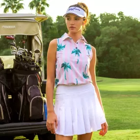 The Palm Beach - Ladies Sleeveless Golf Polo