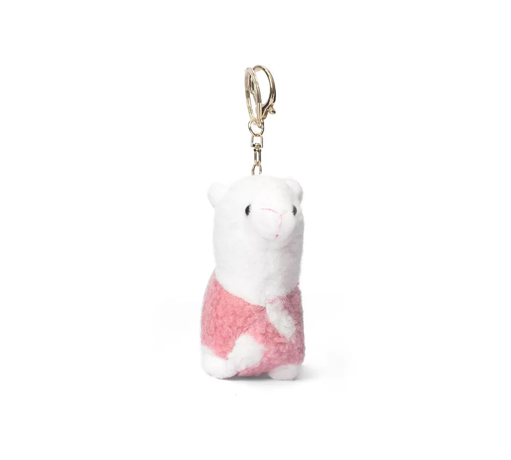 UGG AUSTRALIAN SHEPHERD Cute Plush Alpaca Keyring