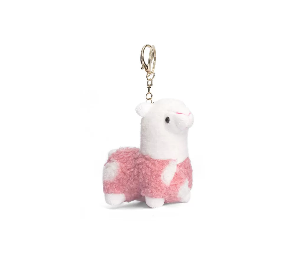 UGG AUSTRALIAN SHEPHERD Cute Plush Alpaca Keyring