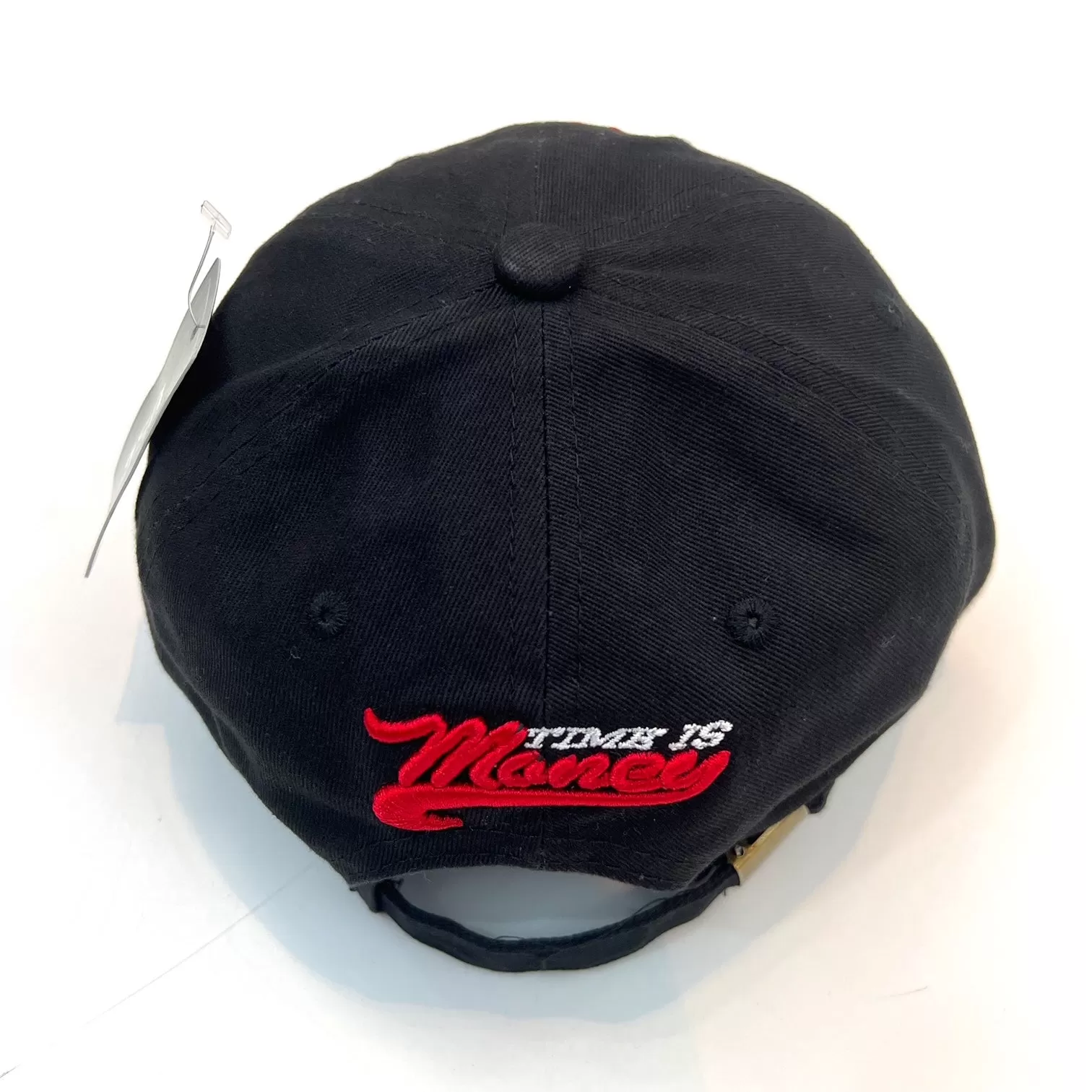 US Cotton Time is Money Dad Hat (Black) / 2 for $15