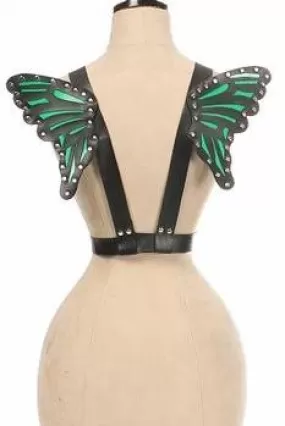 Vegan Leather Butterfly Wings