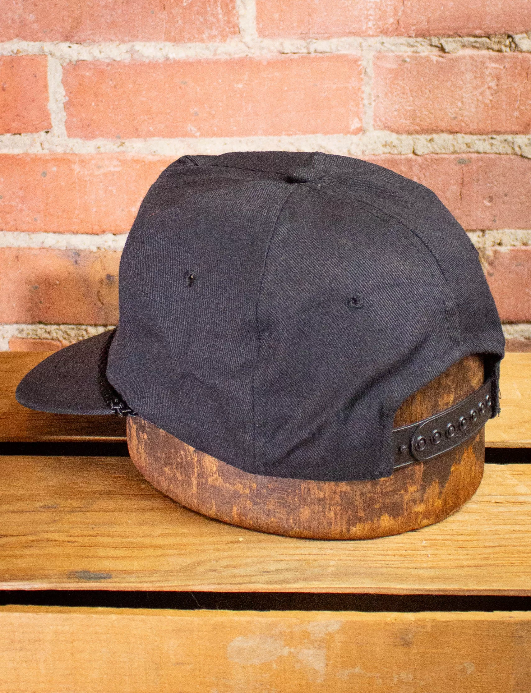 Vintage Calvert Extra Whisky Black Trucker Hat