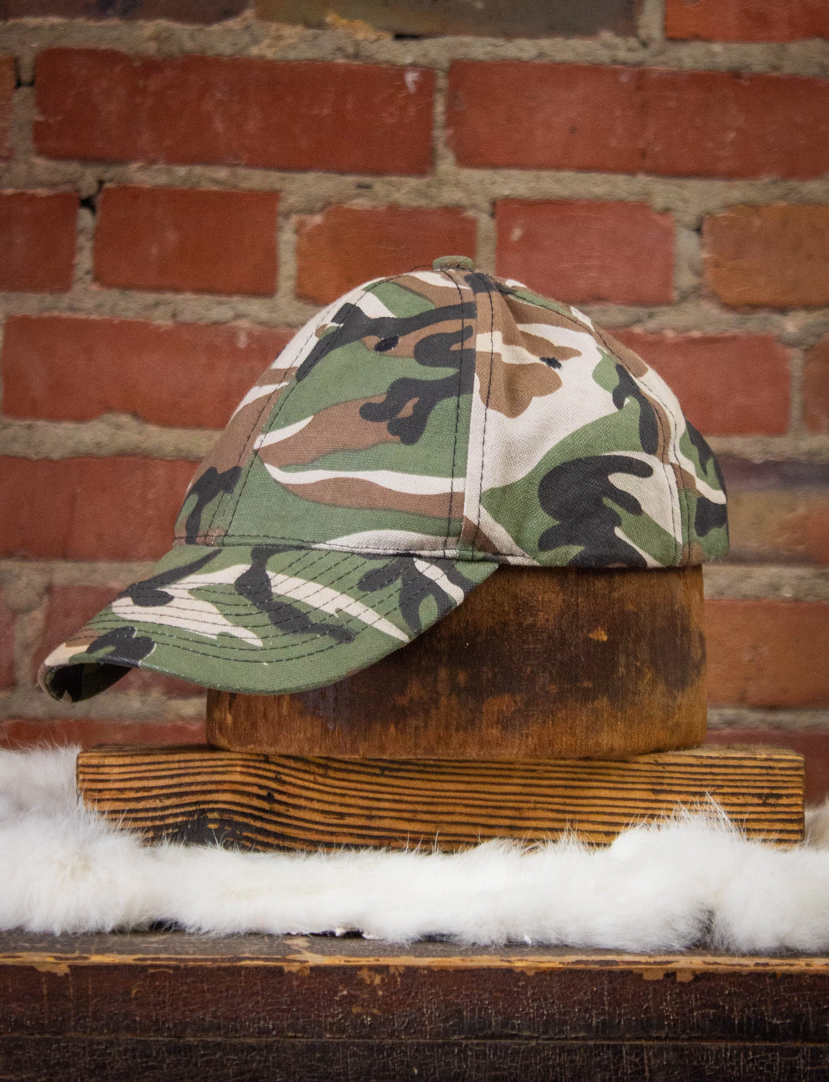 Vintage Camo Baseball Cap