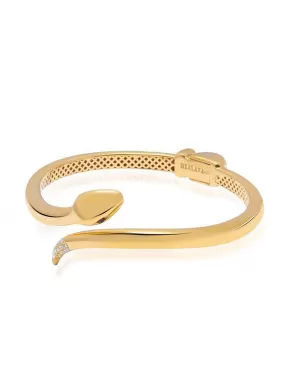 Women's Gold Snake Bangle